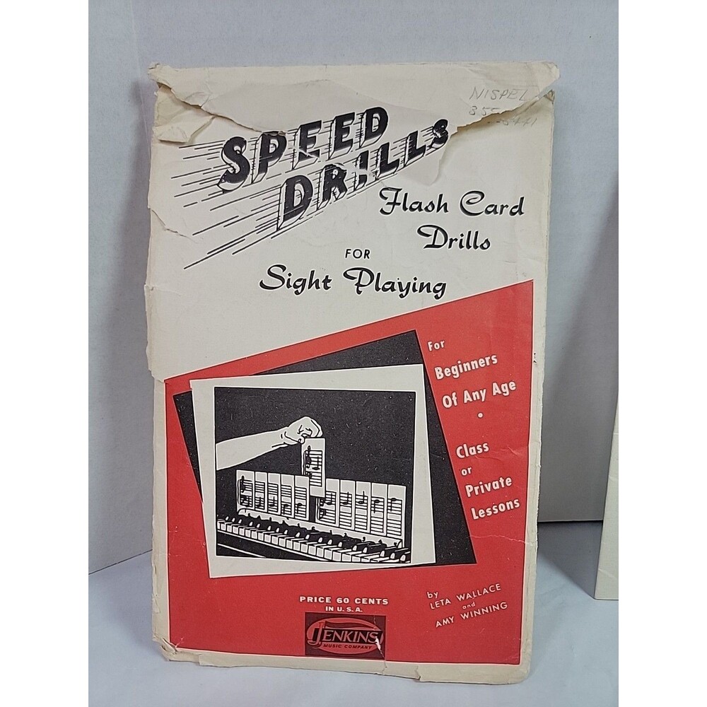 VT Speed Drills Flash Card Drills Sight Playing Jenkins Music  (Parts Only)